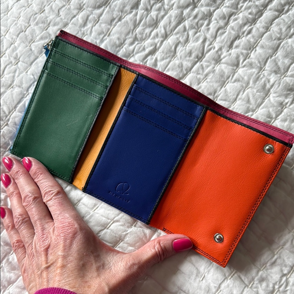 My Walit Multi Color Leather Wallet